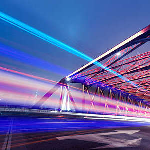 Historic bridge in Shanghai.