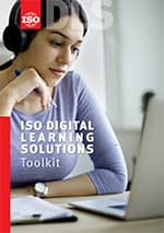 Página de portada: ISO digital learning solutions toolkit